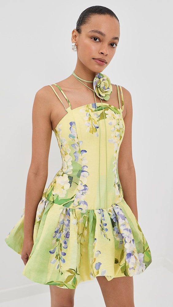 Lorena Puff Mini Dress | Shopbop