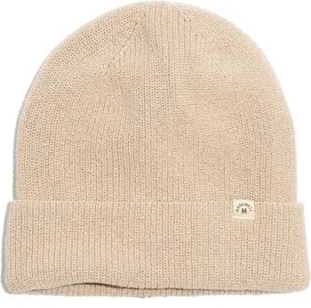 Madewell Recycled Cotton Blend Beanie | Nordstrom | Nordstrom