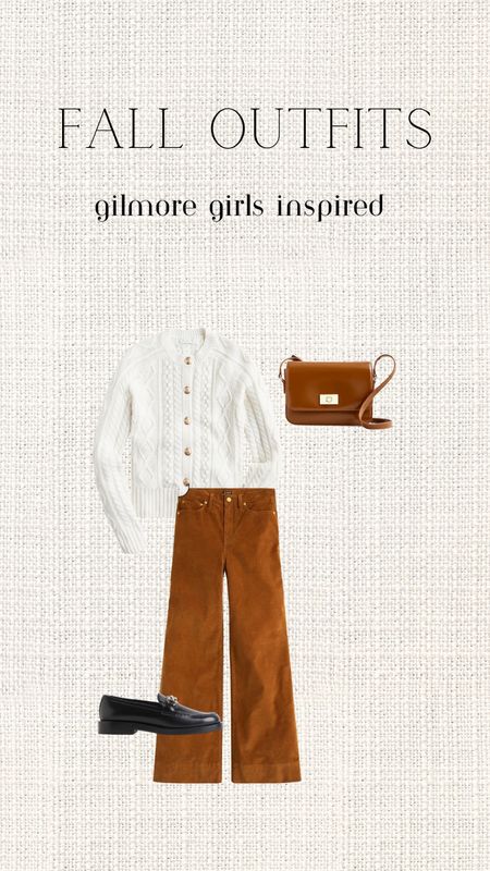 Fall outfits inspired by Gilmore girls. Soft casual girl style. Fall, cozy sweaters and knits. Denim for fall. Fall accessories. J crew sale womens SHOPNOW sale code for fall fashion 

#LTKworkwear #LTKBacktoSchool #LTKSale