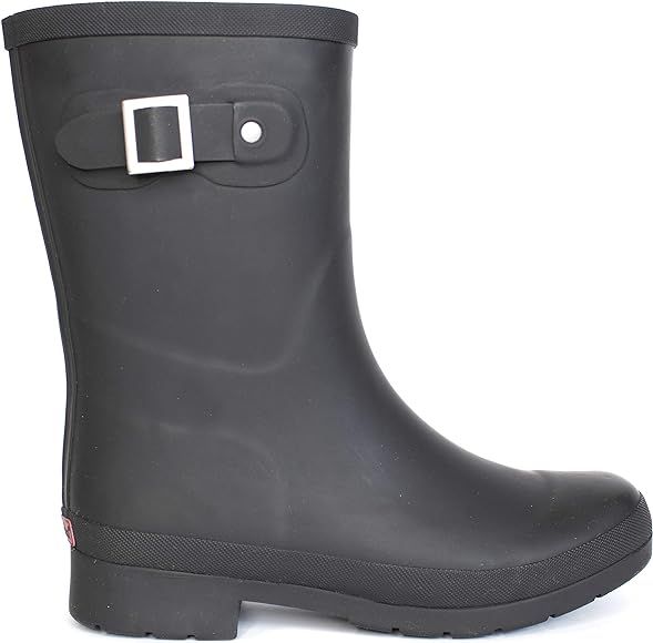 Chooka Women's Waterproof Solid Mid-Height Rain Boot | Amazon (US)
