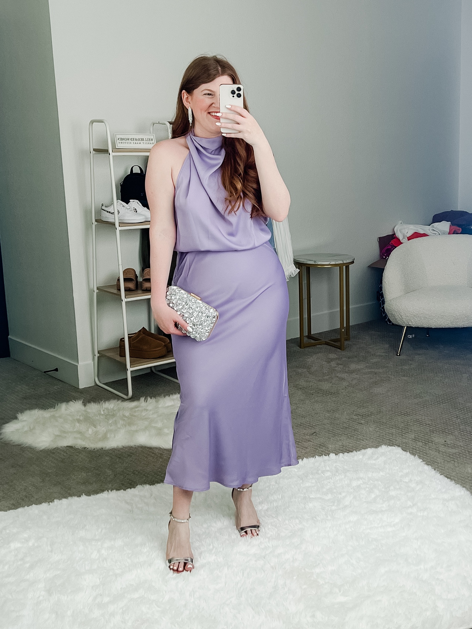 Spring wedding guest dress from amazon wearing size large. Love this color! Amazon dress. Spring dress. 

#LTKSeasonal #LTKwedding #LTKsalealert