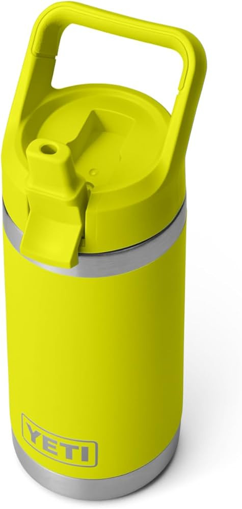 YETI Rambler Jr. 12 oz Kids Bottle, with Straw Cap, Firefly Yellow | Amazon (CA)