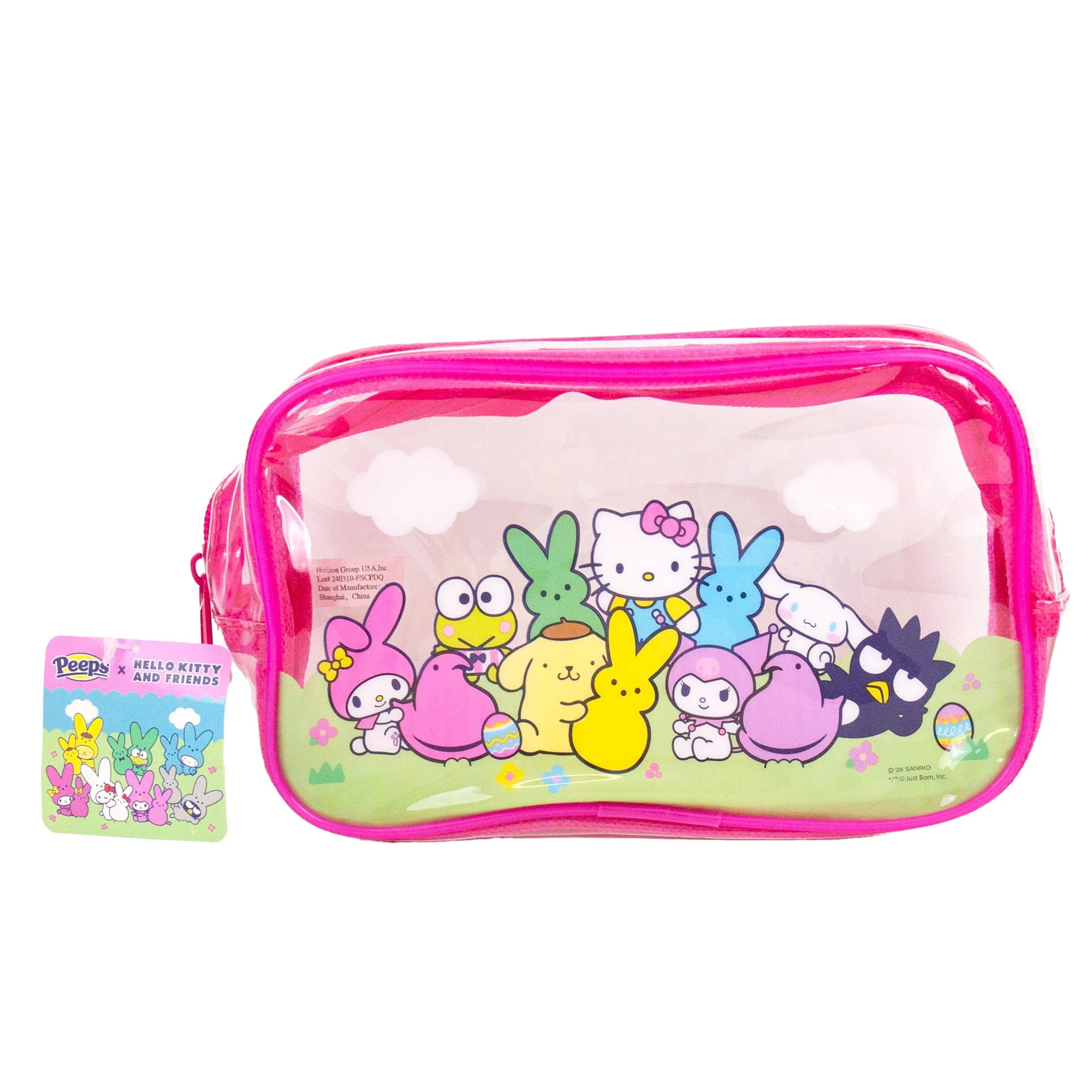 Peeps® x Hello Kitty® And Friends PVC Zipper Pouch for Everyday Use | Walmart (US)