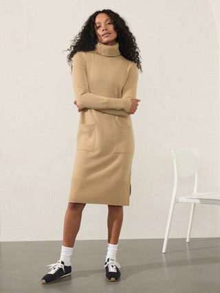 Alpine Turtleneck Sweater Dress | Athleta