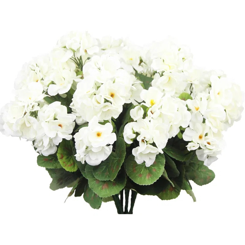 These artificial Geranium flowers are perfect for weddings, home, bridal shower, office, shop, pa... | Wayfair North America