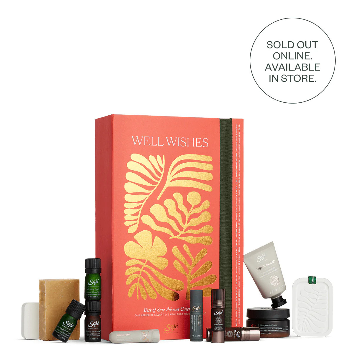 Well Wishes Advent Calendar | Saje Wellness