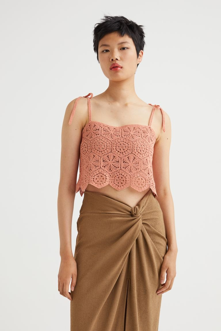 Crochet-look Top | H&M (US + CA)