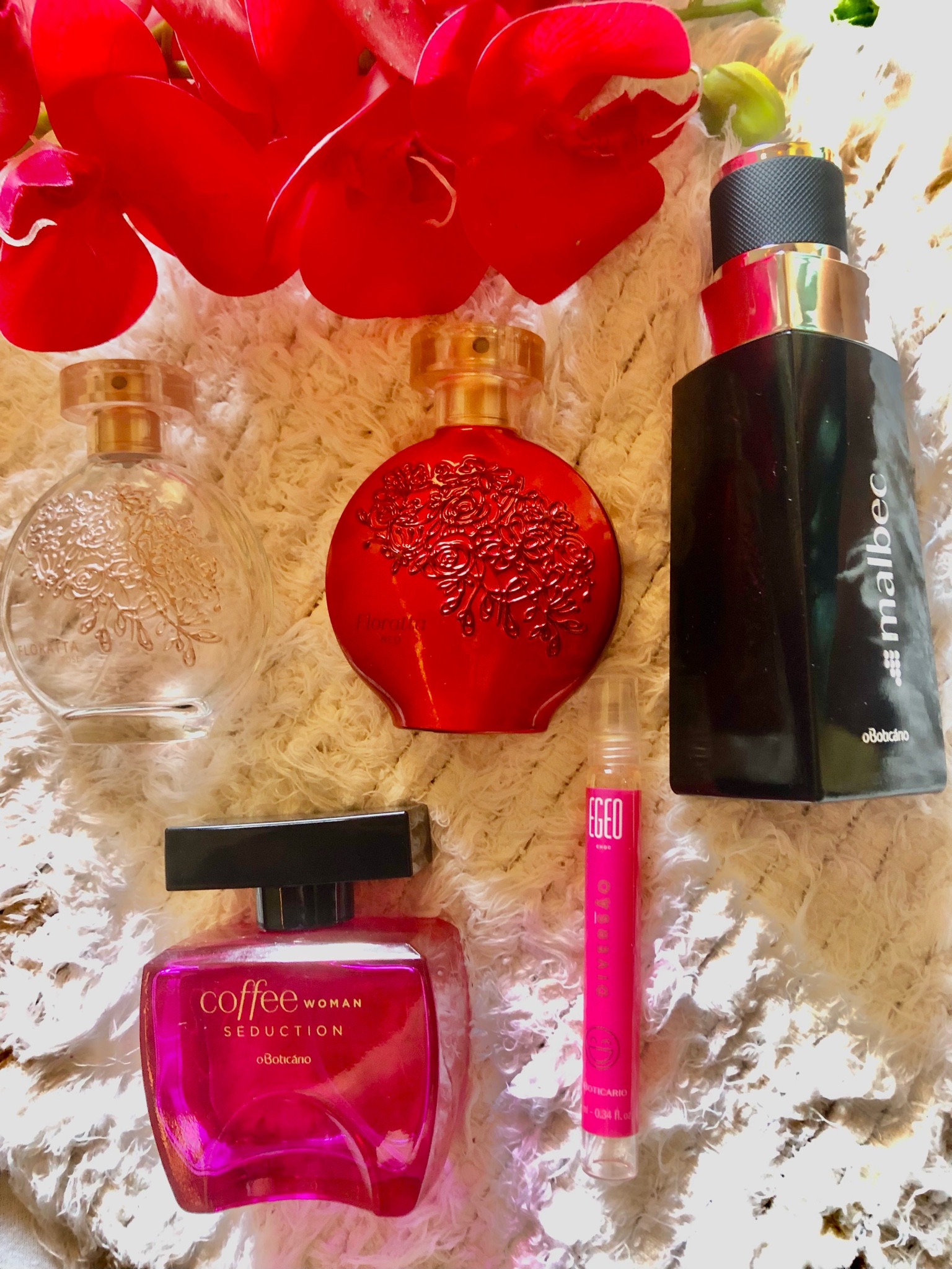 Hoje trago pra vocês os meus perfumes favoritos🤩.
Malbec tradicional 
Floratta Red
Floratta Gold
Egeo choc 
Coffe Seduction.- esse é o mais perfeito pra mim😍

#LTKshoecrush #LTKbrasil #LTKbeauty