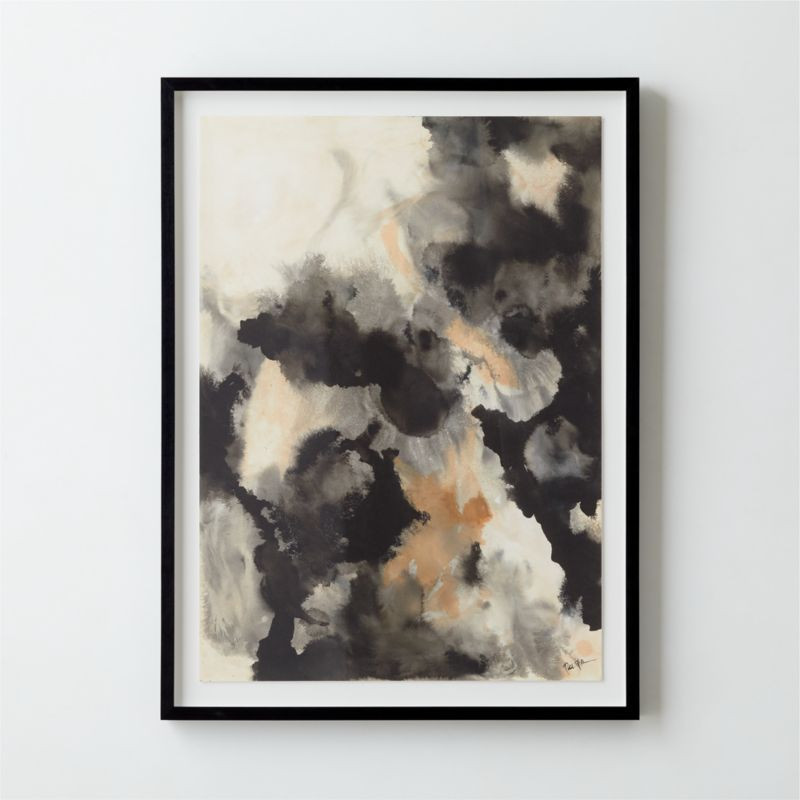 'Claire' Framed Wall Art 35"X47" | CB2 | CB2