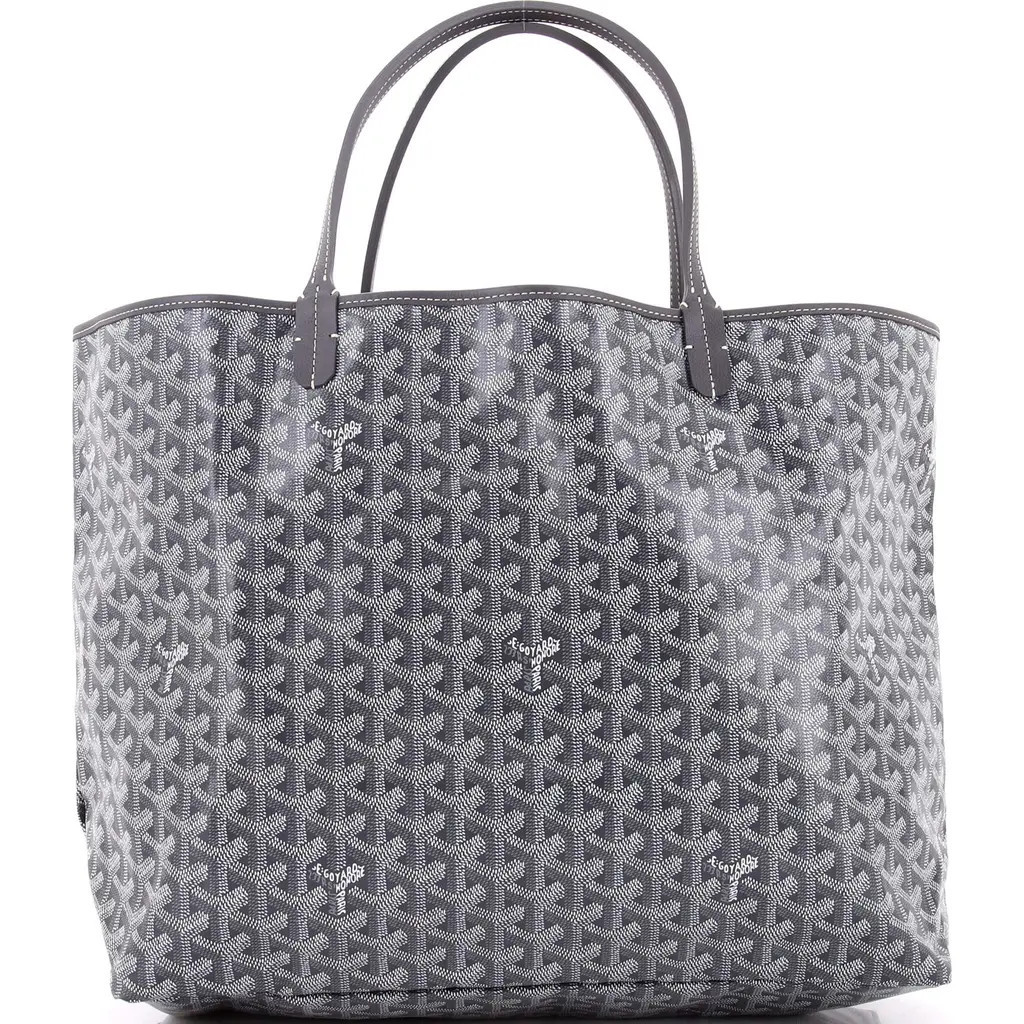 Pre-Owned Goyard Saint Louis Tote Coated Canvas GM in Gray at Nordstrom, Size Medium | Nordstrom