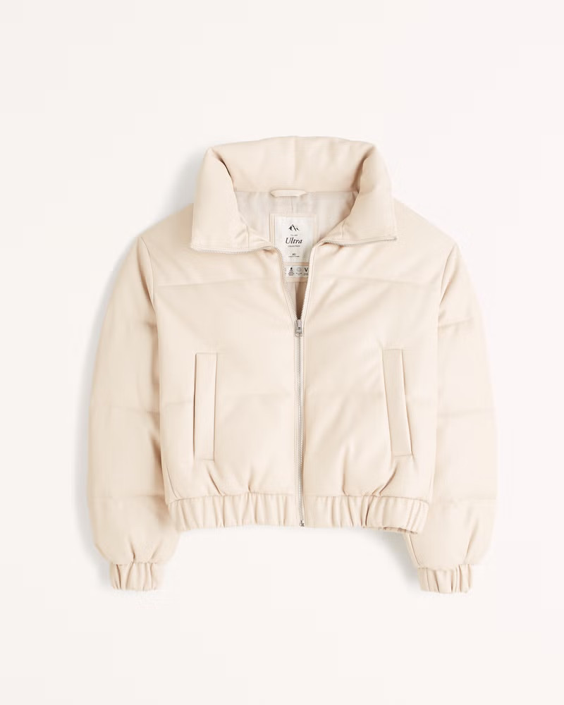 Ultra Mini Puffer Beige Puffer Beige Jacket Jackets Fall Jacket Fall Outfits 2022 Budget Fashion | Abercrombie & Fitch (US)