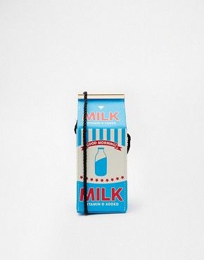Skinnydip - Sac bandoulière en forme de brique de lait | Asos FR