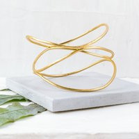 Gold Bangle Bracelet, Gold Bangle, Minimalist Modern Bracelet Delicate Light Geometric Bangle | Etsy (US)