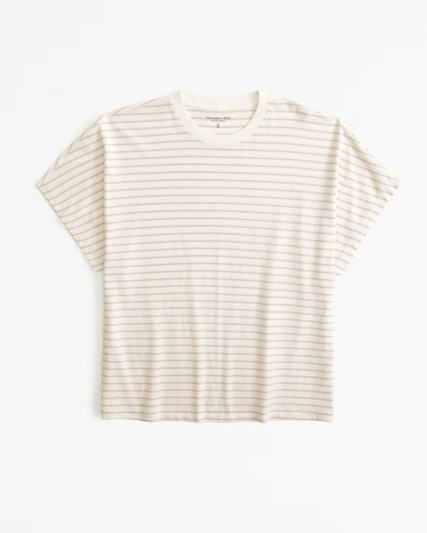 Women's Short-Sleeve Essential Tee | Women's Tops | Abercrombie.com | Abercrombie & Fitch (US)
