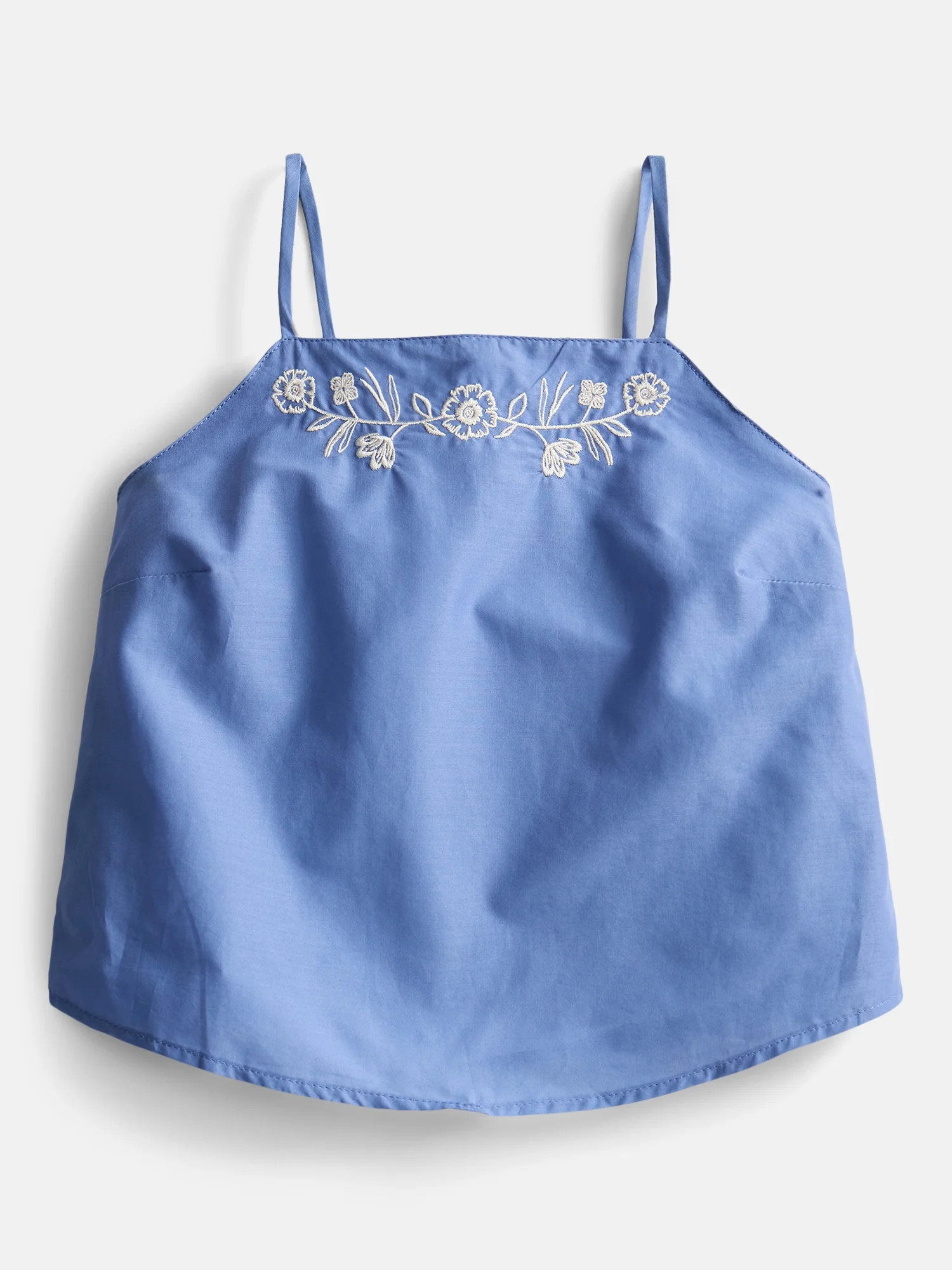 Weekend Academy Girls Embroidered Handkerchief Tank Top, Sizes 4-18 | Walmart (US)