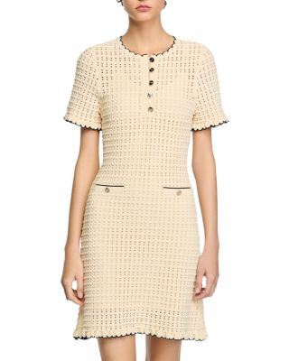Sandro Short Knit Dress  | Bloomingdale's Women | Bloomingdale's (US)
