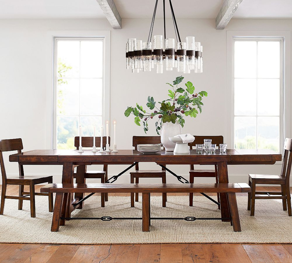 Benchwright Extendable Dining Table (60"-144") | Pottery Barn (US)