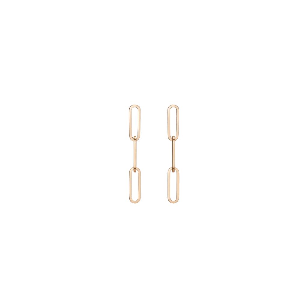Sway Large Chain Earrings Short | AUrate New York