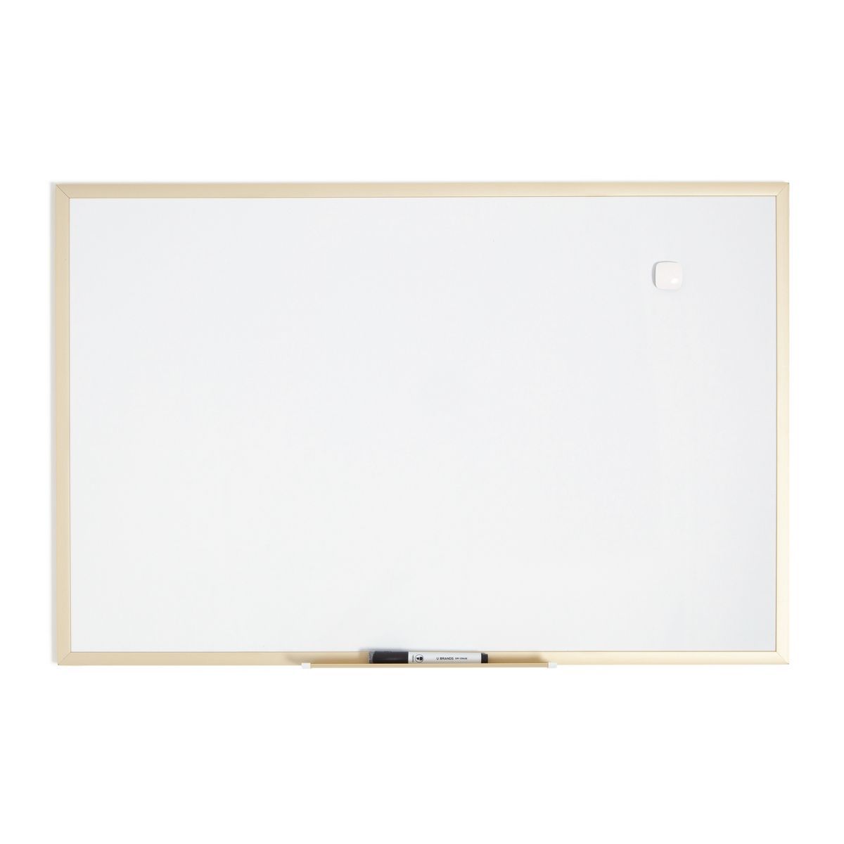 U Brands 23"x35" Magnetic Dry Erase Board with Marker | Target