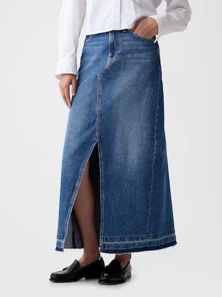 Denim Maxi Skirt | Gap (US)