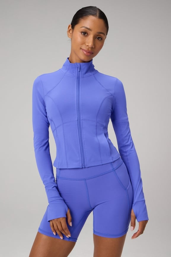 Perfect Storm Cropped Train Jacket | Fabletics