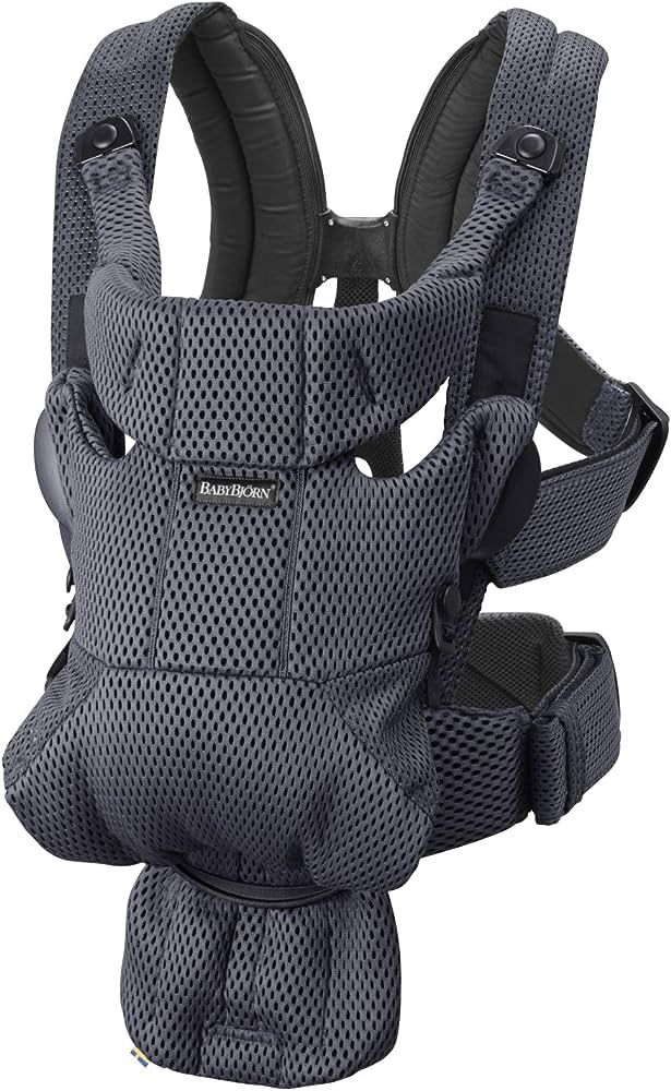 BabyBjörn Baby Carrier Free, 3D mesh, Anthracite | Amazon (US)
