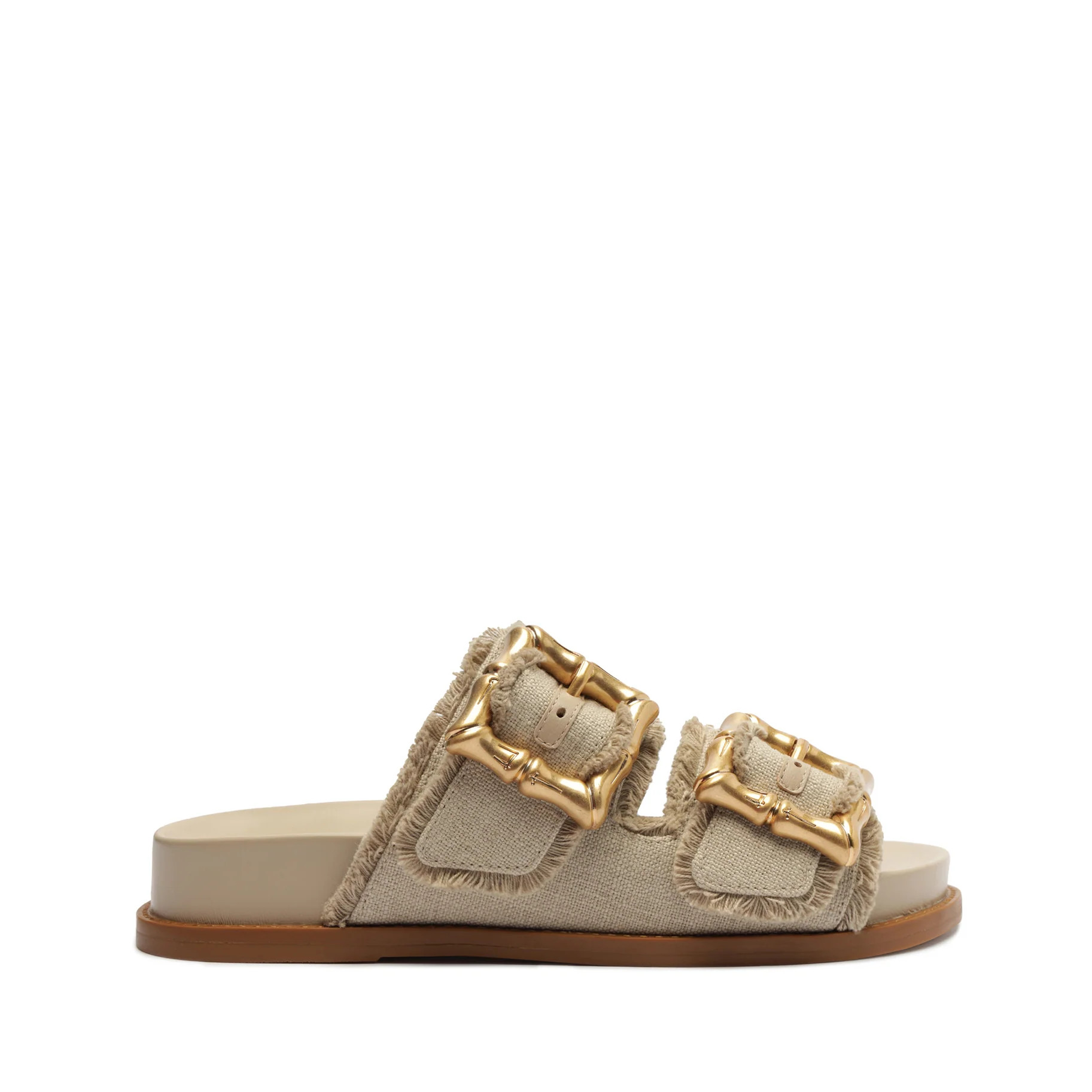 Enola Sporty Linen Sandal | Schutz Shoes (US)