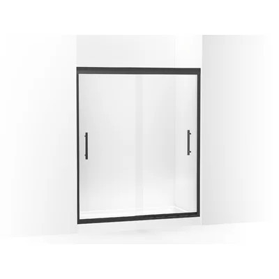 Finesse 56.62" W x 70.06" H Double Sliding Frameless Shower Door with Clean Coat Technology | Wayfair North America