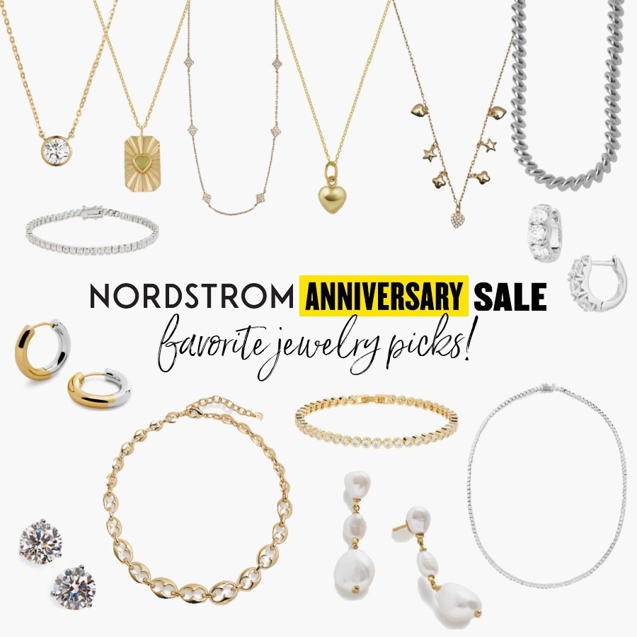 Favorite everyday jewelry picks from the Nordstrom anniversary sale! 
.
Charm necklace mariner link necklace stud earrings pearl station earrings diamond bezel necklace hoop earrings tennis necklace tennis bracelet 

#LTKSeasonal #LTKSaleAlert #LTKStyleTip
