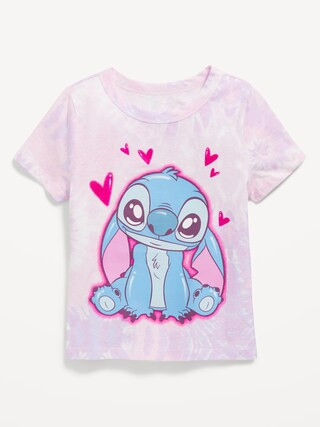 Fitted Short-Sleeve Licensed Graphic T-Shirt for Girls | Old Navy (US)