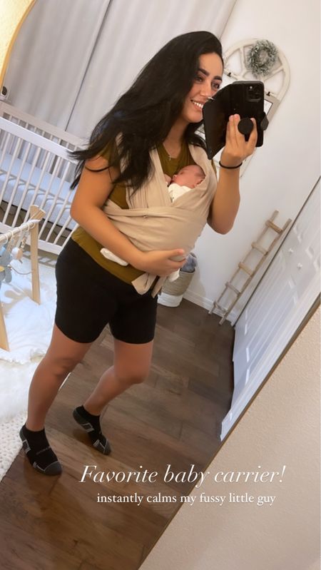 Favorite baby wrap carrier!
This thing instantly soothes my fussy little guy & puts him to sleep. 

Newborn carrier. Baby carrier. Baby wrap. Baby wearer. 

#LTKbump #LTKunder50 #LTKbaby