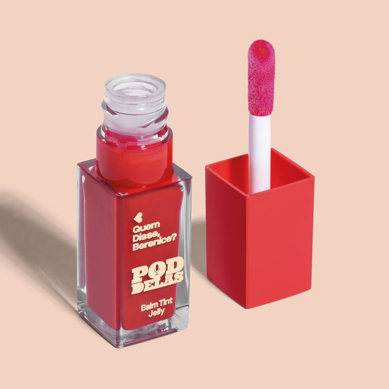 Balm Tint Jelly Vermelho ao Vivo QDB  Pod Delas 6,5ml | QuemDisseBerenice (BR)