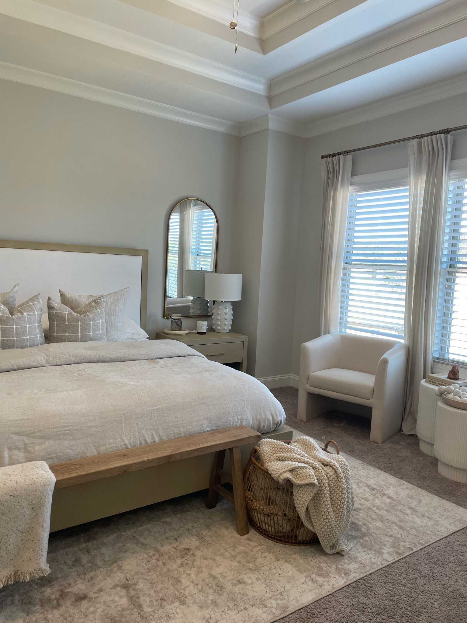 Primary bedroom
Bedroom refresh
Spring refresh
Neutral bedroom