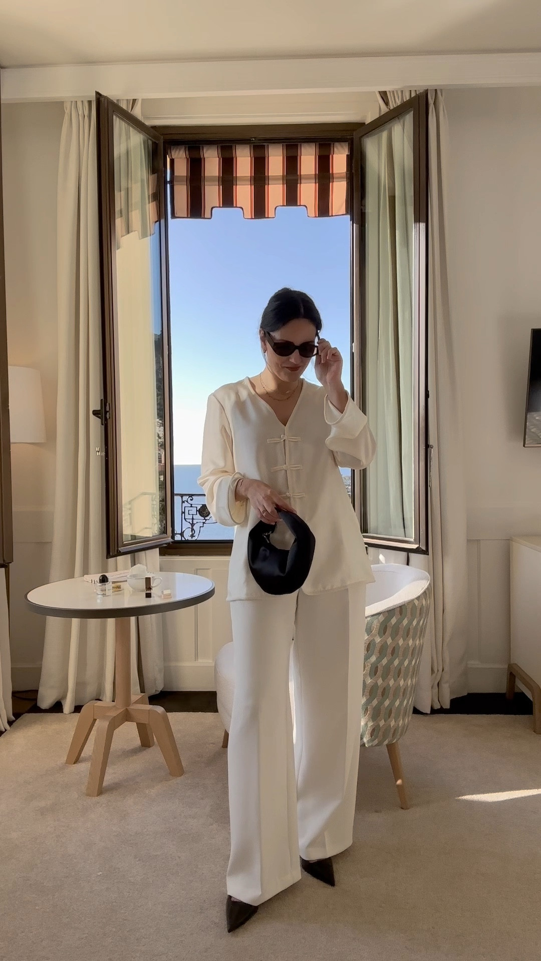 Silky evening look! 🤍 

#LTKSeasonal #LTKStyleTip