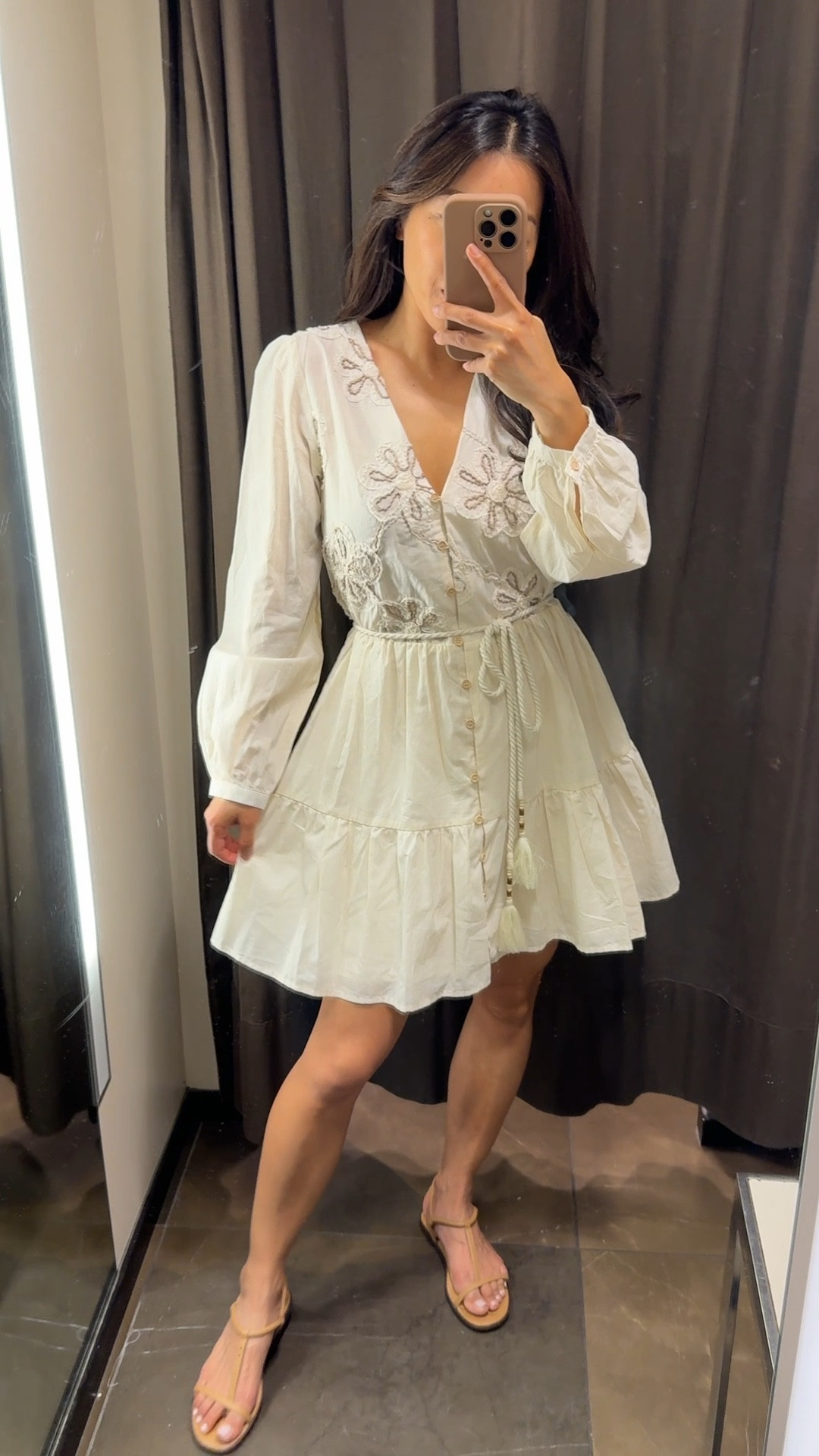 Zara try on- lightweight cotton dress with lining in XS. 

Embroidered top and floaty A line shape with rope belt tie. When the tie is undone then it’s a roomier fit, would also be cute as a swim cover up! 

If you’re very petite the neckline is a little low on me 

• Old Madewell sandals - linked similar

Summer outfit, petite friendly

#LTKSummerEdit #LTKPetite #LTKStyleTip