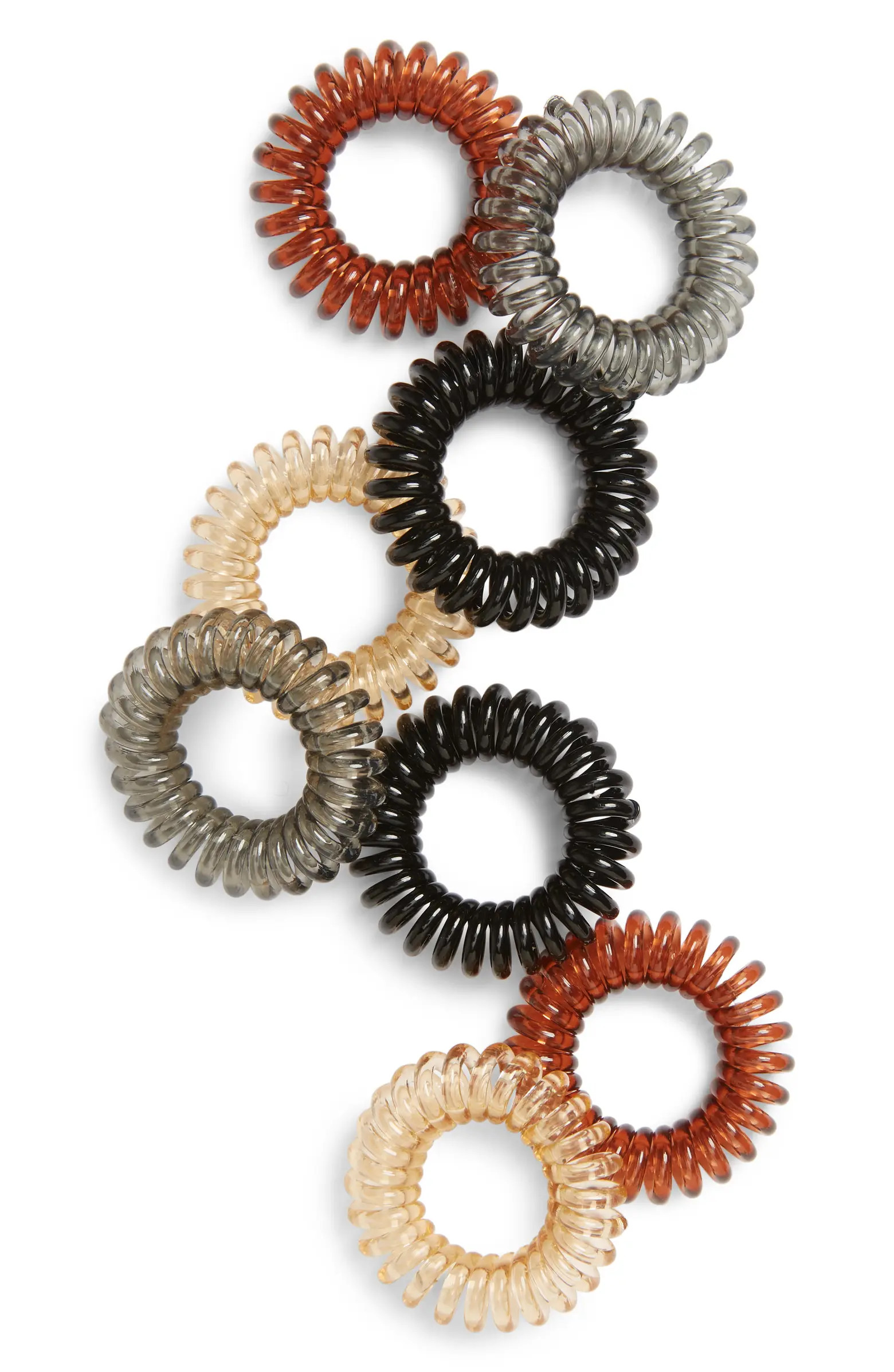 8-Pack Hair Coil Elastics | Nordstrom