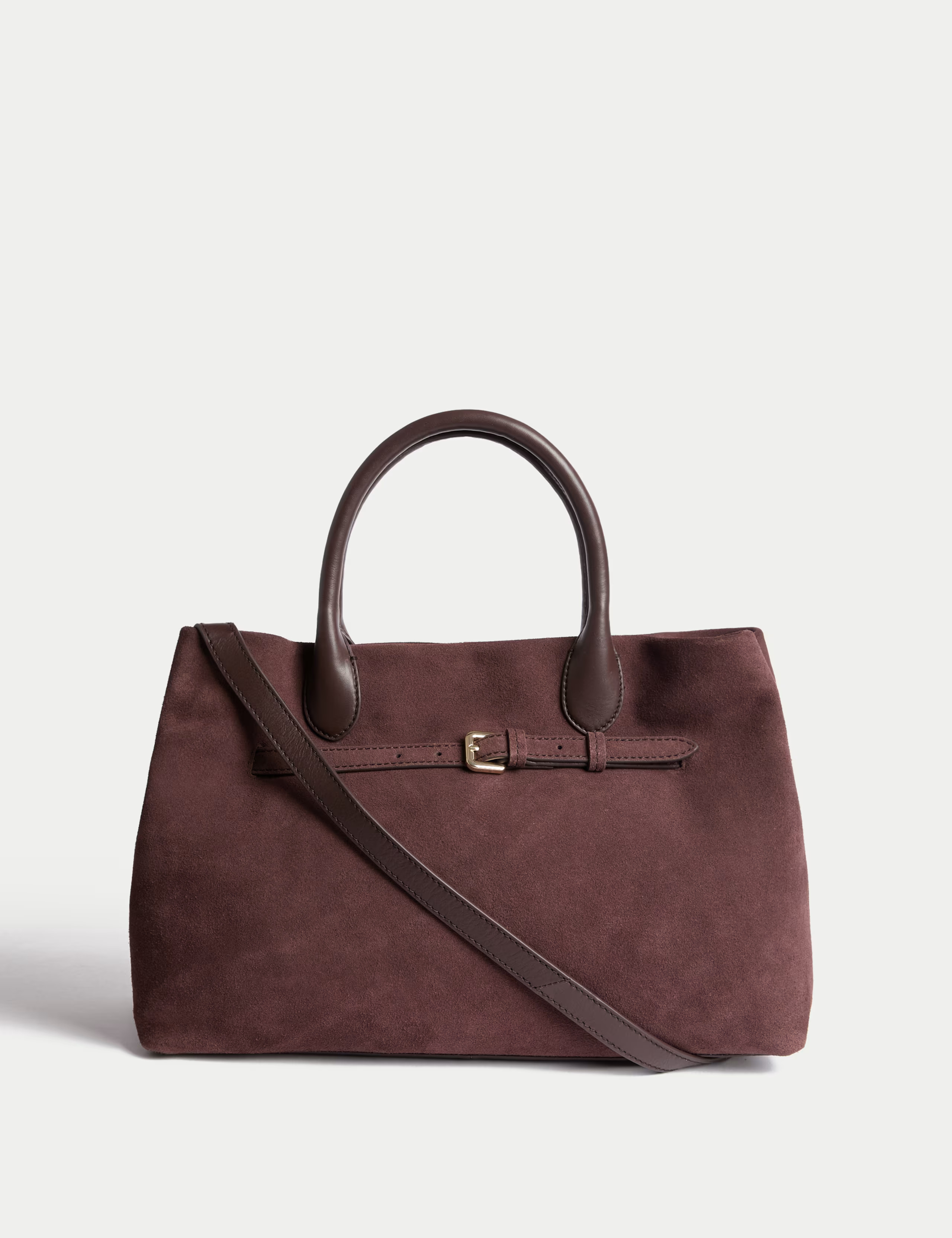 Suede Briefcase Bag | Autograph | M&S | Marks & Spencer (UK)