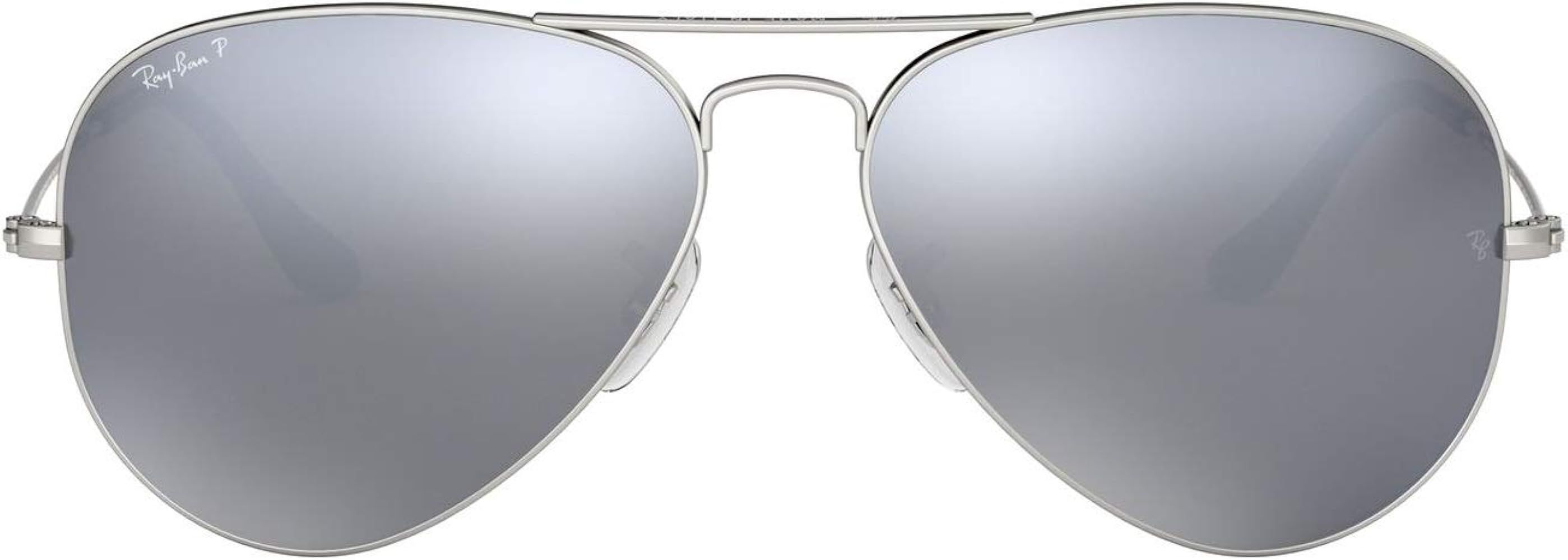 Ray Ban RB3025 AVIATOR LARGE METAL Polarized Sunglasses For Men For Women + BUNDLE with Eyewear Care | Amazon (US)