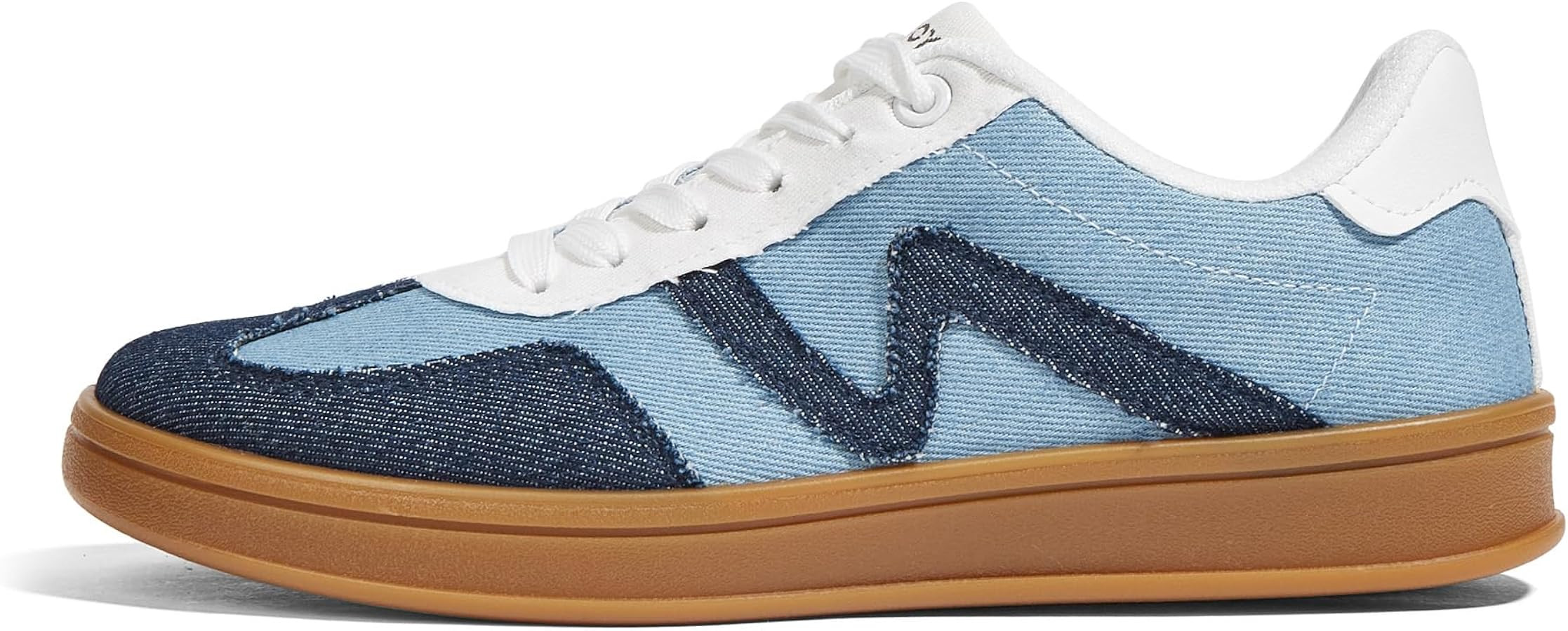 Women's Classic Retro Fashion Sneakers with Gum Sole Trendy Low Top Casual Shoes for Daily Wear, ... | Amazon (US)