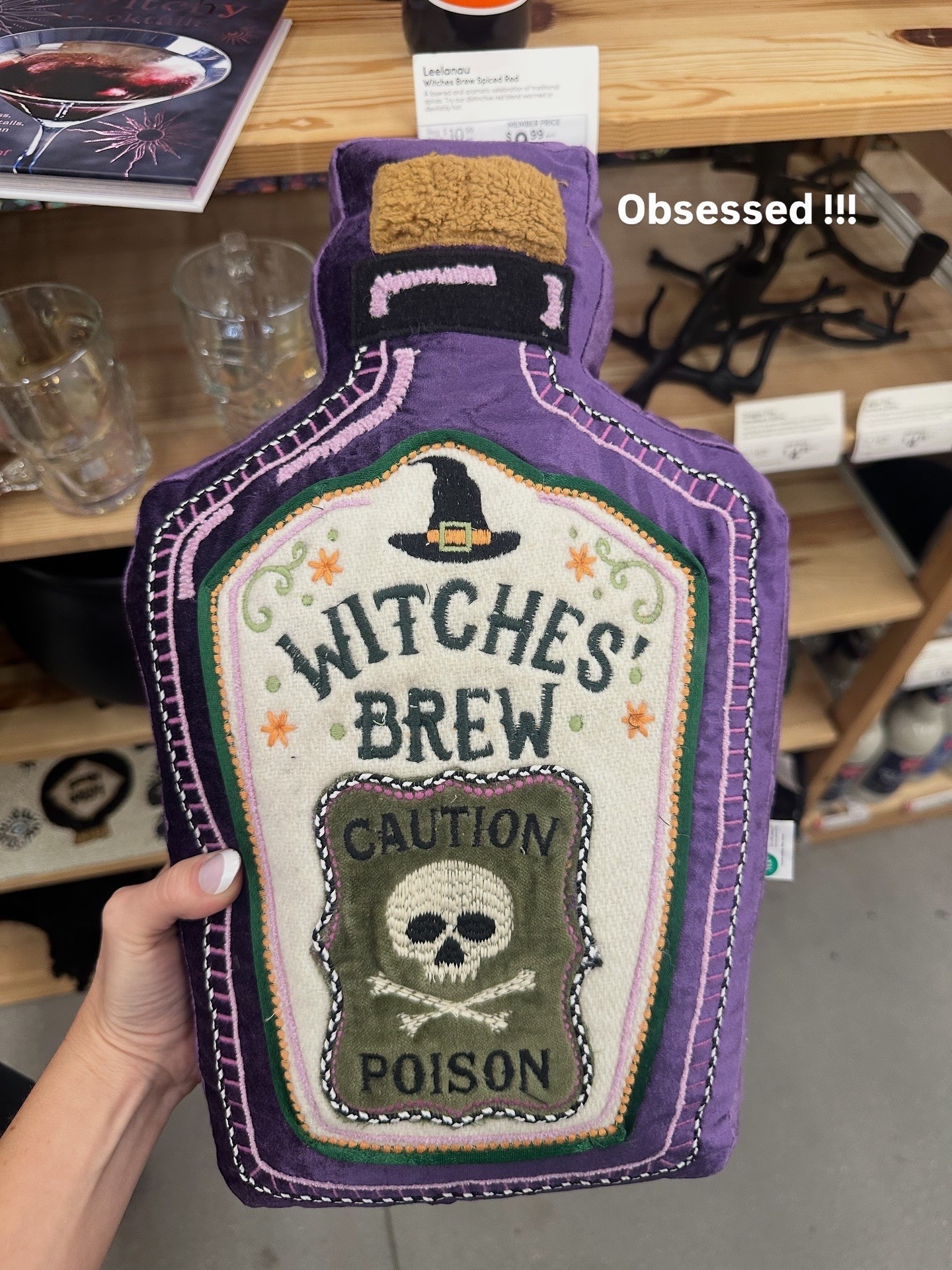 Witches brew pillow ! 

#LTKHalloween #LTKSeasonal #LTKHome