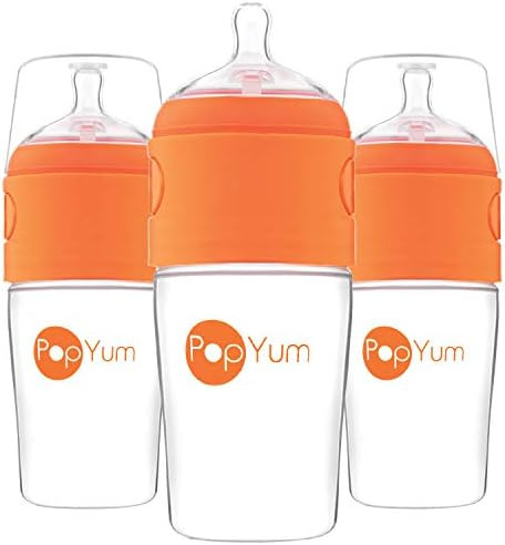 PopYum 9 oz Anti-Colic Formula Making / Mixing / Dispenser Baby Bottles, 3-Pack | Amazon (US)