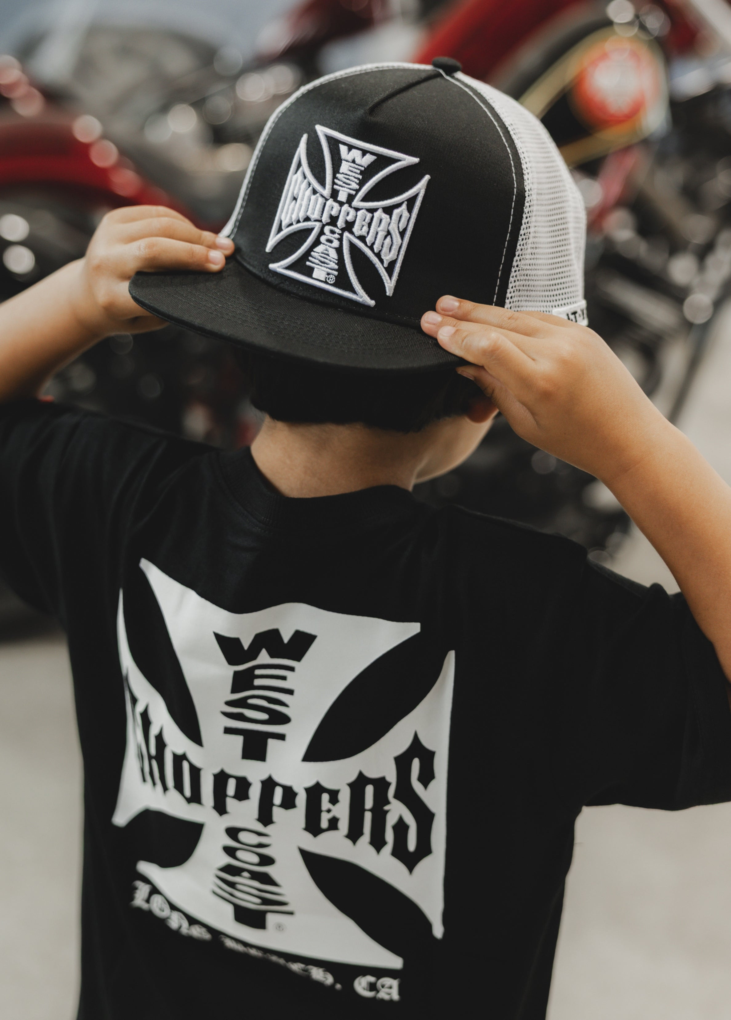 WCC Trucker Hat Black/White | Little Trouble