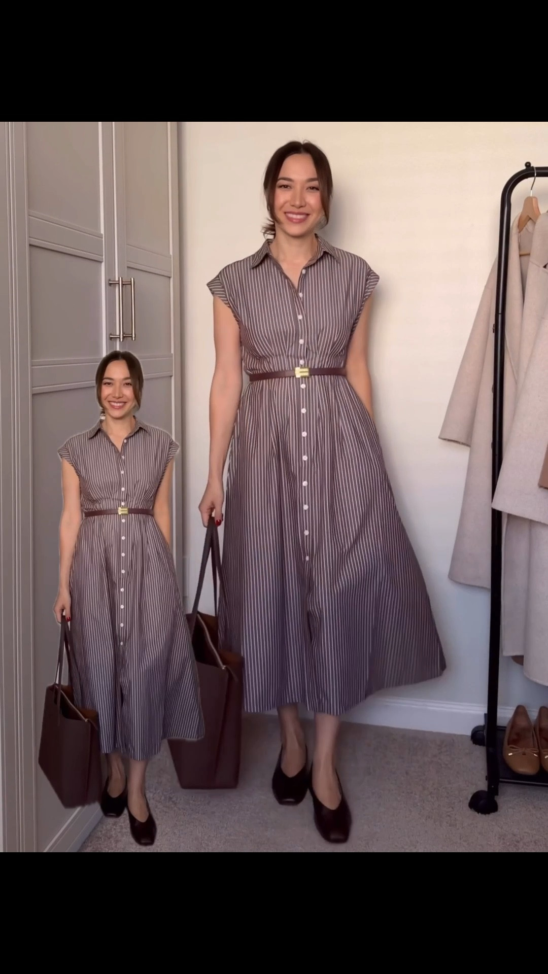 Spring work outfit 

Gap dress 
Sam Edelman square toe ballet flats 
Quince leather tote
Edited pieces belt 

#LTKootd #LTKWorkwear