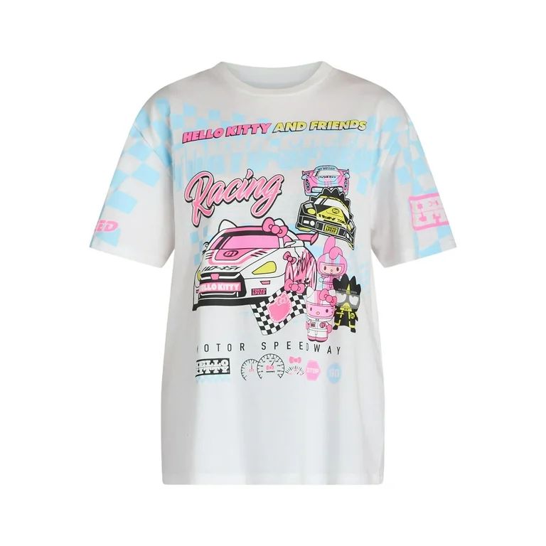 Hello Kitty & Friends Women’s Graphic Print Tee, Sizes XXS-XXL | Walmart (US)