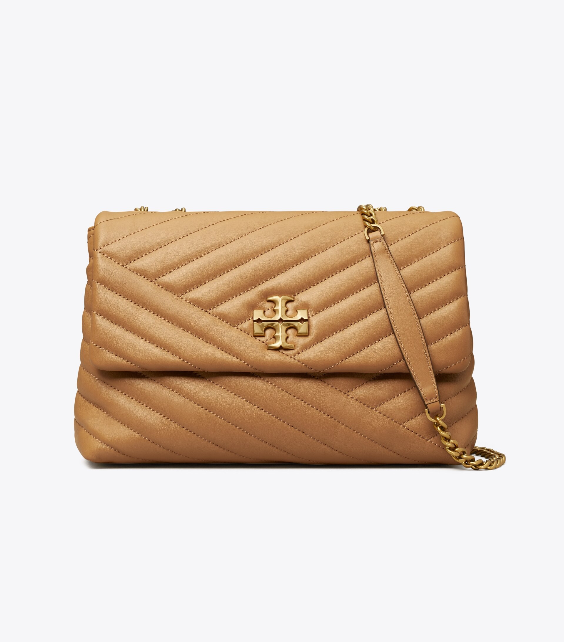 Kira Chevron Convertible Shoulder Bag | Tory Burch (US)