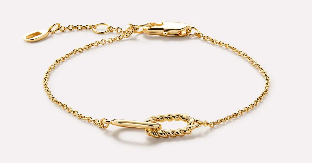 Gold Charm Bracelet | Ana Luisa