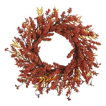 Faux Harvest Berry Wreath | West Elm (US)