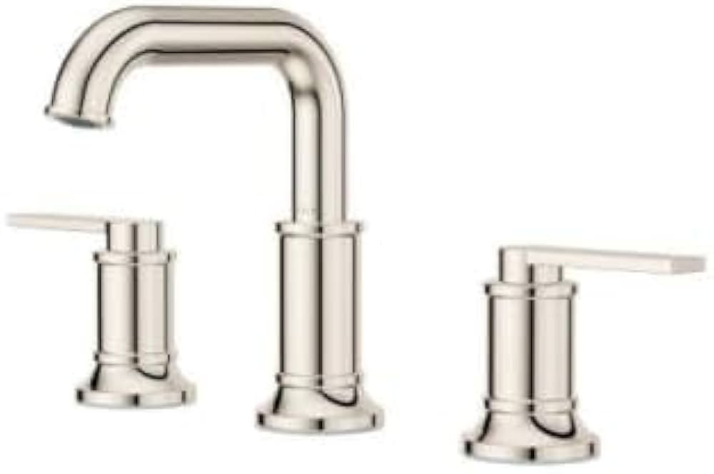 Pfister LG49-COL0 Colfax 1.2 GPM Widespread Bathroom Faucet - Polished Nickel | Amazon (US)