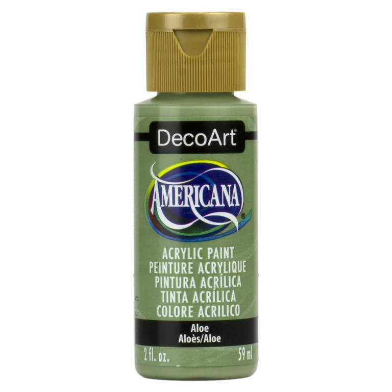 DecoArt Americana Acrylic Paint, 2 oz., Aloe | Walmart (US)