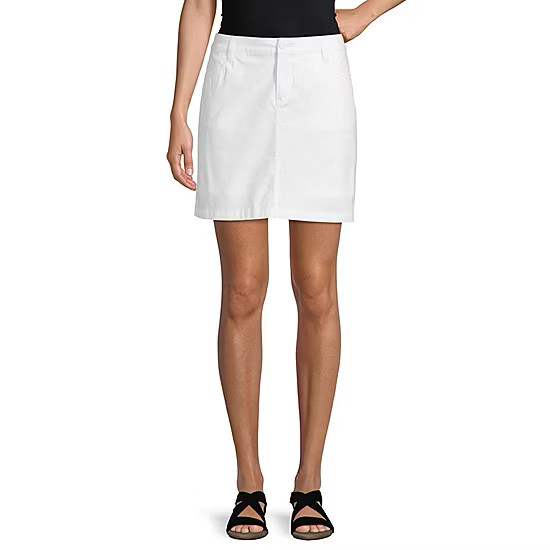 St. John's Bay Womens Mid Rise Skort | JCPenney